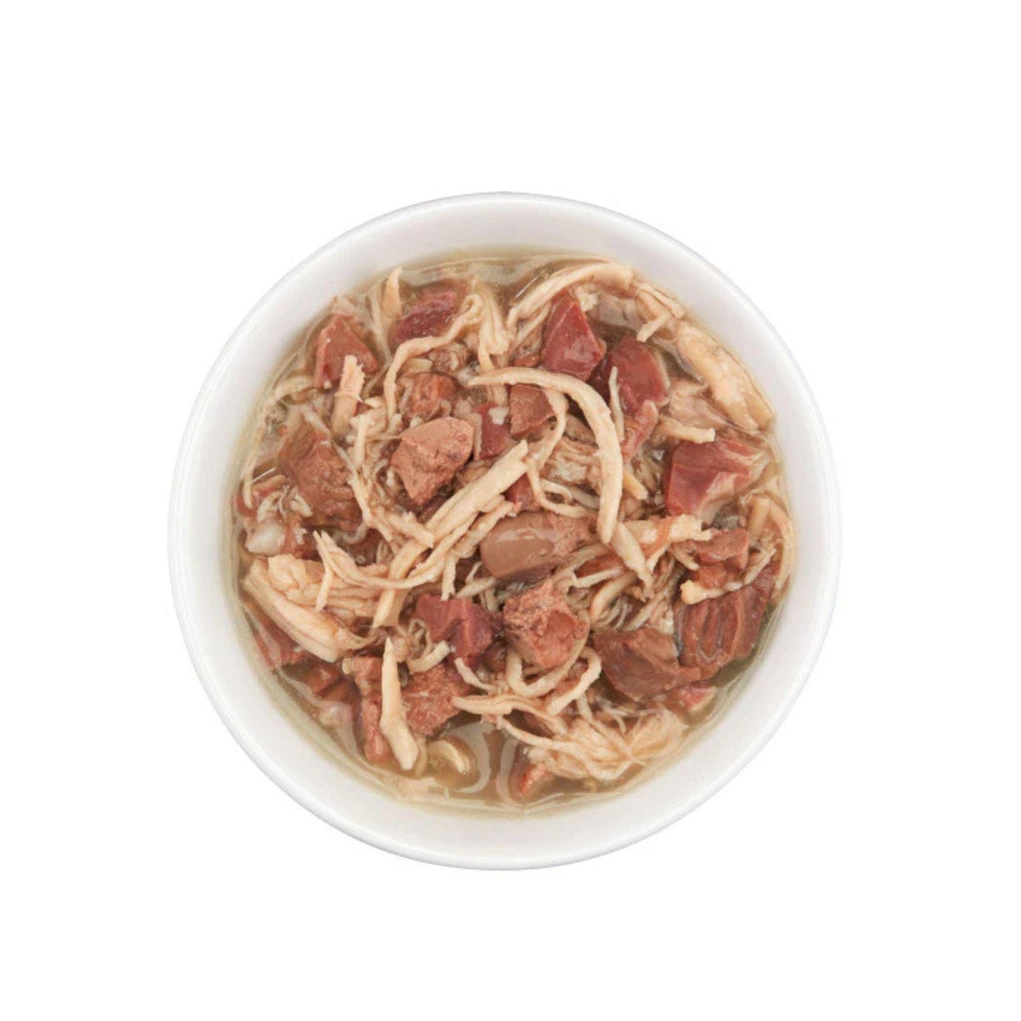 Schesir שזיר מעדן לחתולים עוף ובקר במרק 80 גרם