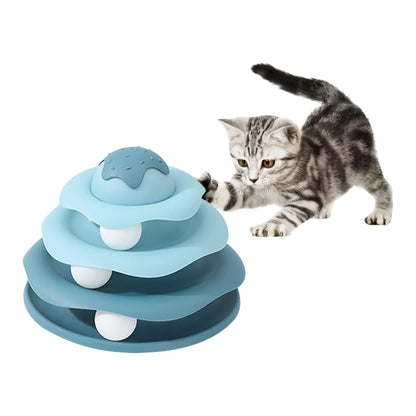 Интерактивная игрушка для кошек Hoofie с мячиками