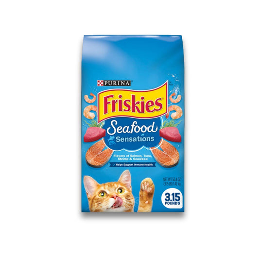 PURINA Friskies Seafood פריסקיז דגים מעדני הים 7.26 ק"ג