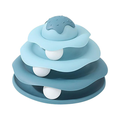 Интерактивная игрушка для кошек Hoofie с мячиками