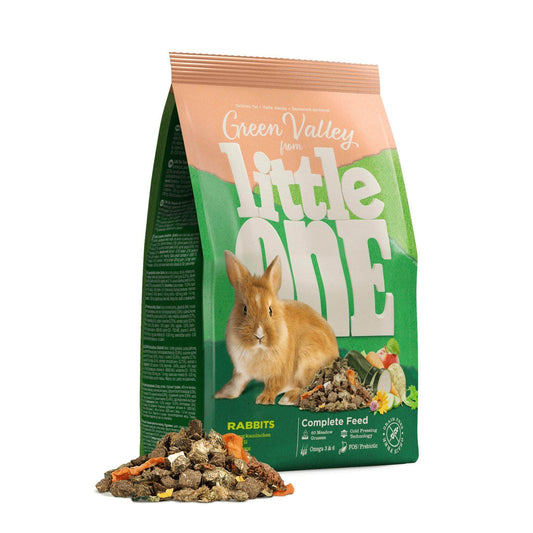 Little One Green Valley ליטל וואן אוכל סיבי לארנבים 750 גרם - PetCart