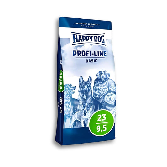 HAPPY DOG Profi Line Basic הפי דוג פרופי ליין בייסיק לכלב 20 ק"ג