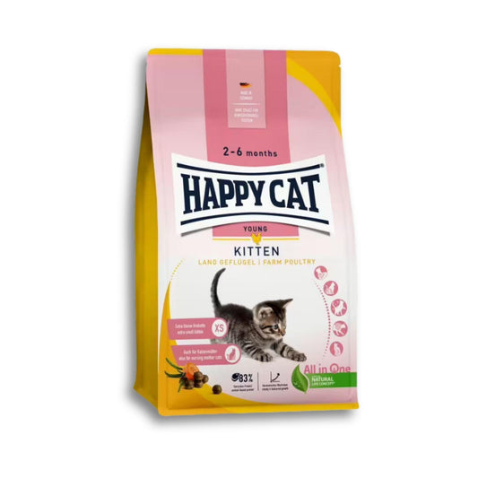 Happy Cat - Куриная птица для котят Happy Cat, 4 кг.