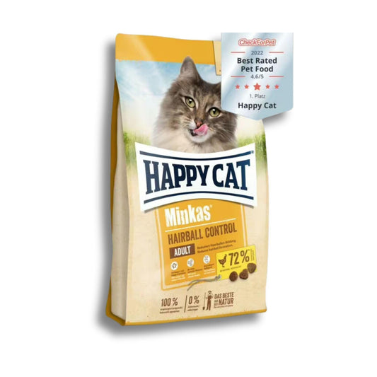 Happy Cat Minkas - Курица, склонная к образованию комков шерсти Happy Cat Minkas, 4 кг 