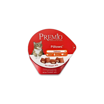 Premio - מבצע פרמיו חטיף כריות לחתול 60 גרם 10 יח' ב-₪95