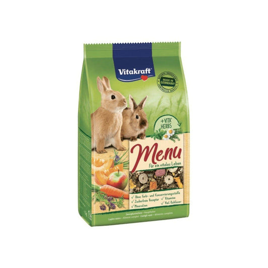 Vitakraft ויטאקראפט אוכל מלא לארנבים 1 ק”ג - PetCart