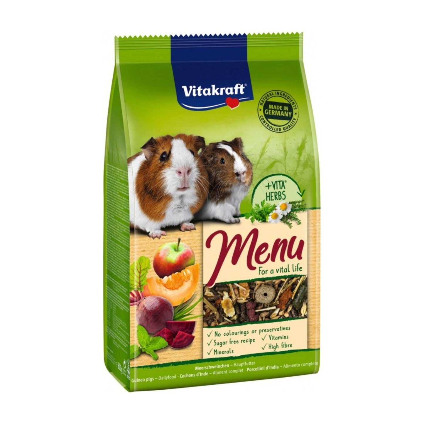Vitakraft ויטאקראפט אוכל מלא לשרקנים 1 ק”ג - PetCart
