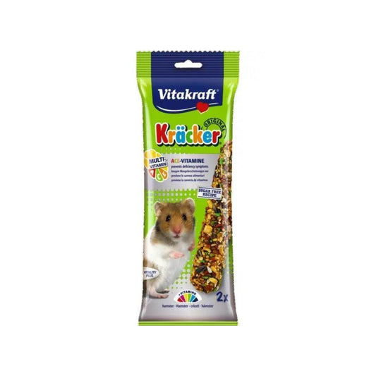Vitakraft ויטאקראפט חטיף מקלות דבש מולטי ויטמין לאוגרים 112 גרם - PetCart