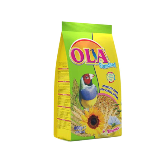 OLA אולה אוכל מלא לפינקים וציפורים אקזוטיים 1 ק”ג