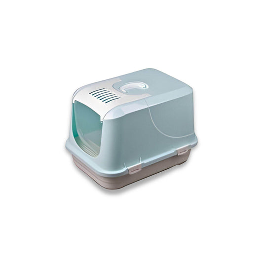 Litter Box XL שירותים סגורים לחתול גדול עם כף ניקוי - PetCart