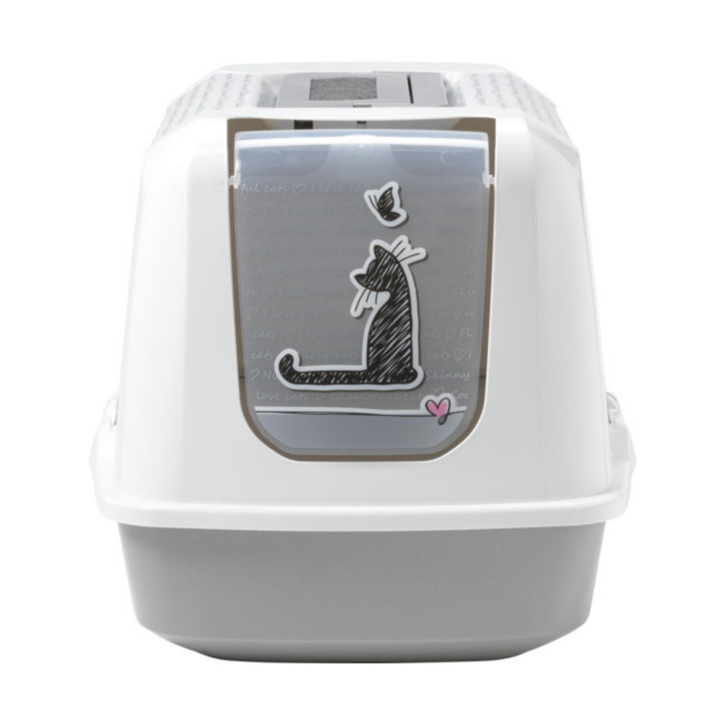 Закрытый кошачий туалет MODERNA, модель Cat In Love, дизайн Moderna.