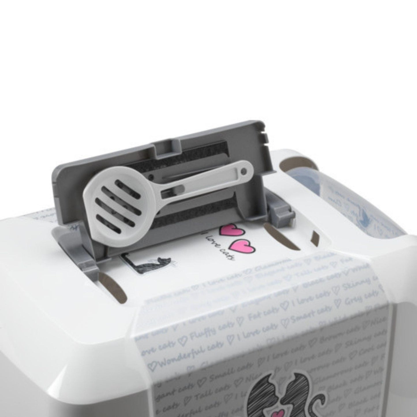 Закрытый кошачий туалет MODERNA, модель Cat In Love, дизайн Moderna.