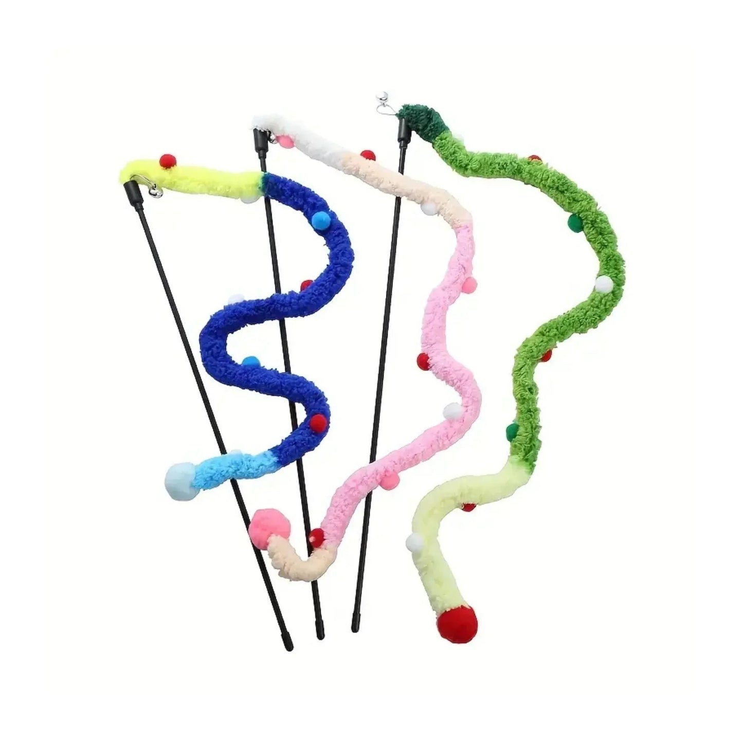 צעצוע חכה לחתולים אינטראקטיבי