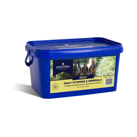 DODSON & HORRELL DAILY VITAMINS & MINERALS דודסון והורל ותוסף תזונה לסוסים יטמינים ומינרלים יומיים 2 ק”ג - PetCart
