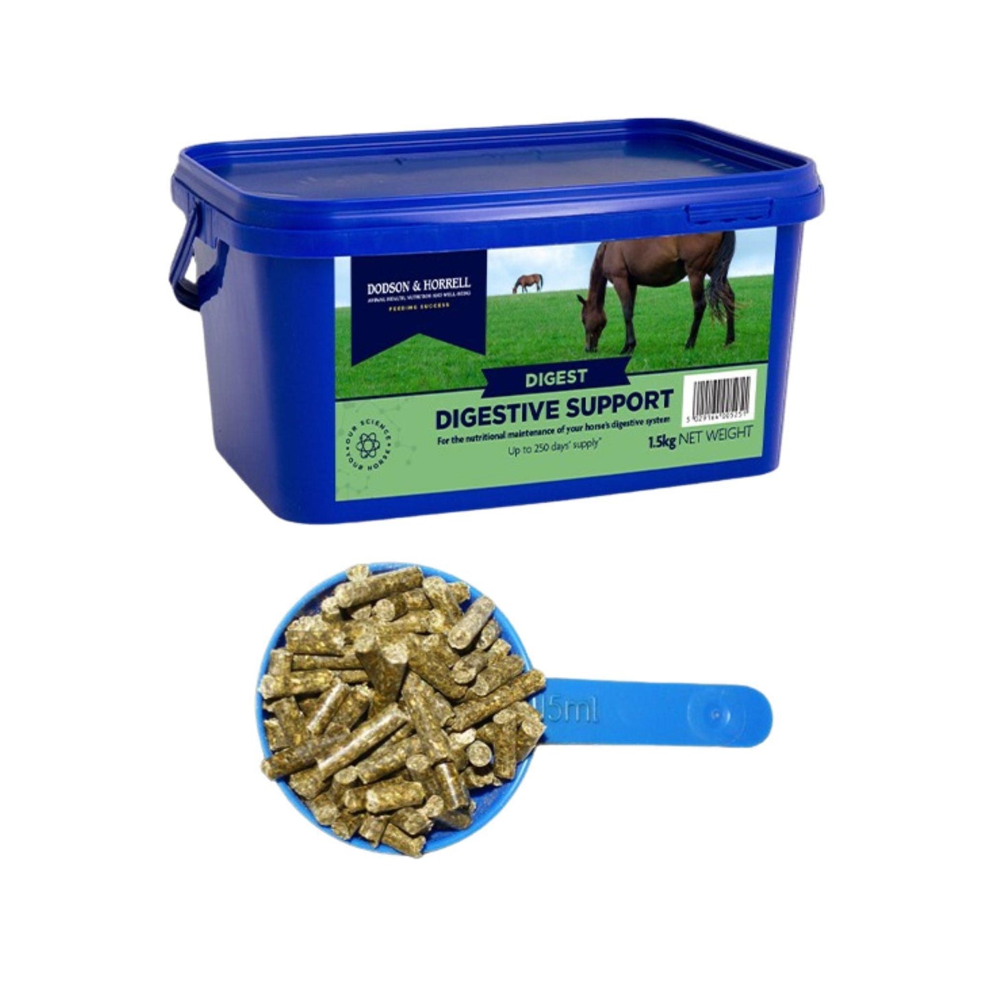 DODSON & HORRELL DIGESTIVE SUPPORT דודסון והורל תוסף תזונה לתמיכה במערכת העיכול לסוסים 1.5 ק”ג