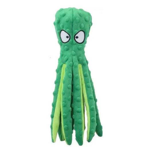 Игрушка-кукла в виде осьминога Хуфи (зеленый).