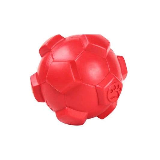 Мячик для собак Hoofie, красный резиновый мячик