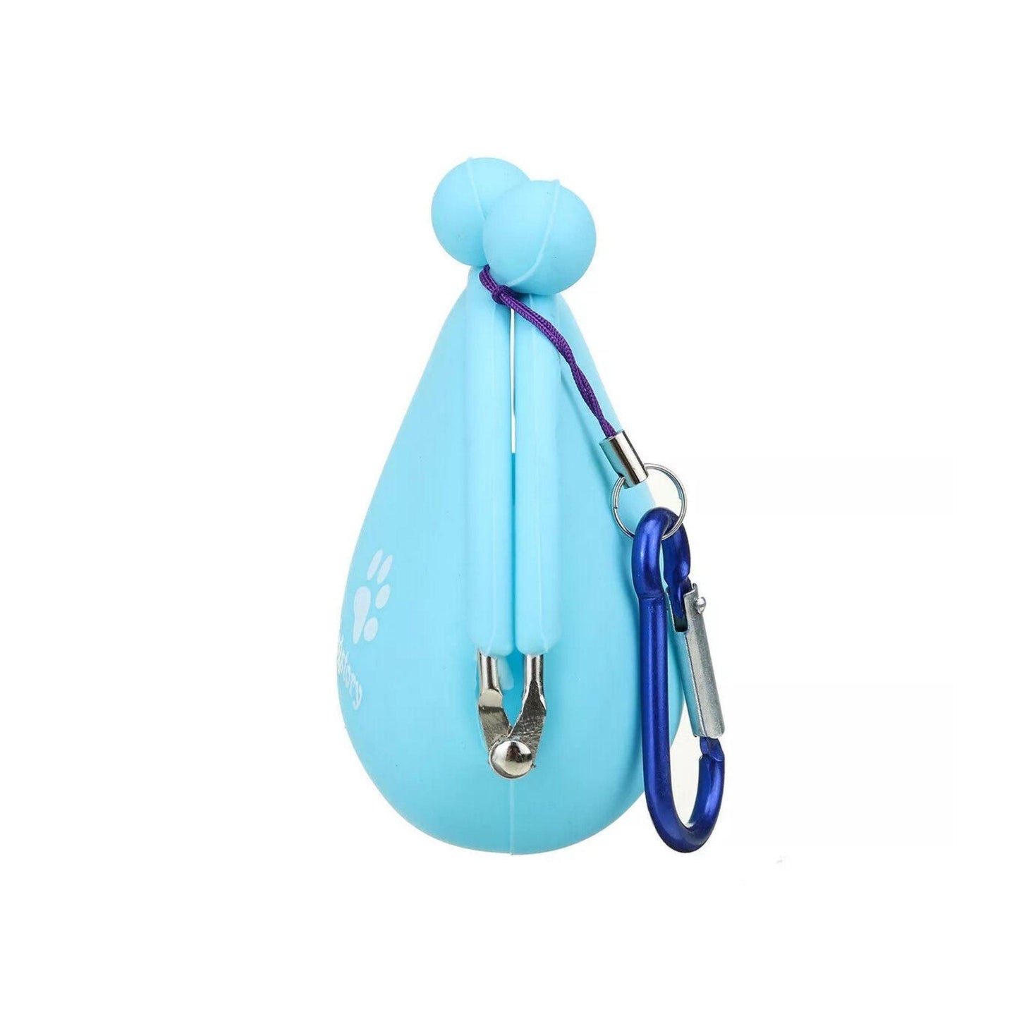 פאוץ' חטיפים לכלבים סיליקון עם מגנט צבע ורוד