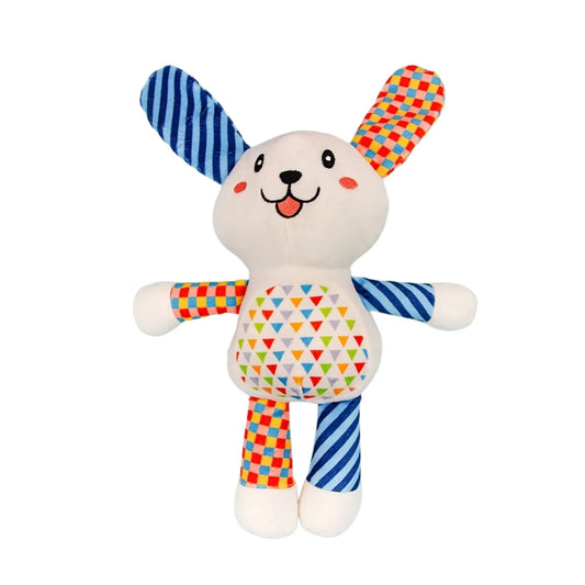 Игрушка-кукла в виде собачки Хуфи, красочный дизайн.