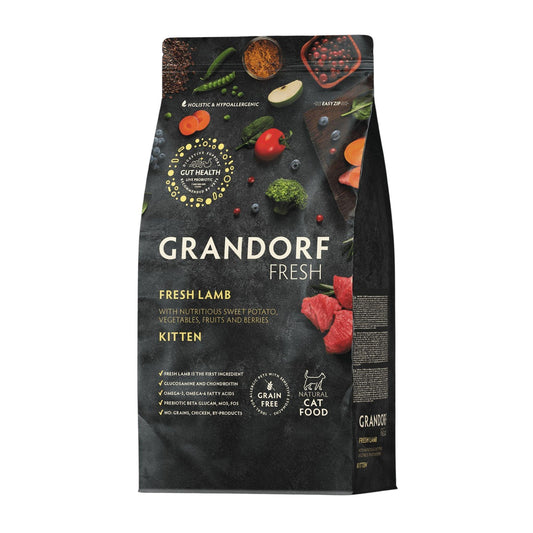 GRANDORF Kitten Fresh Lamb Grandorf Kitten Fresh Lamb Гипоаллергенный 2 кг