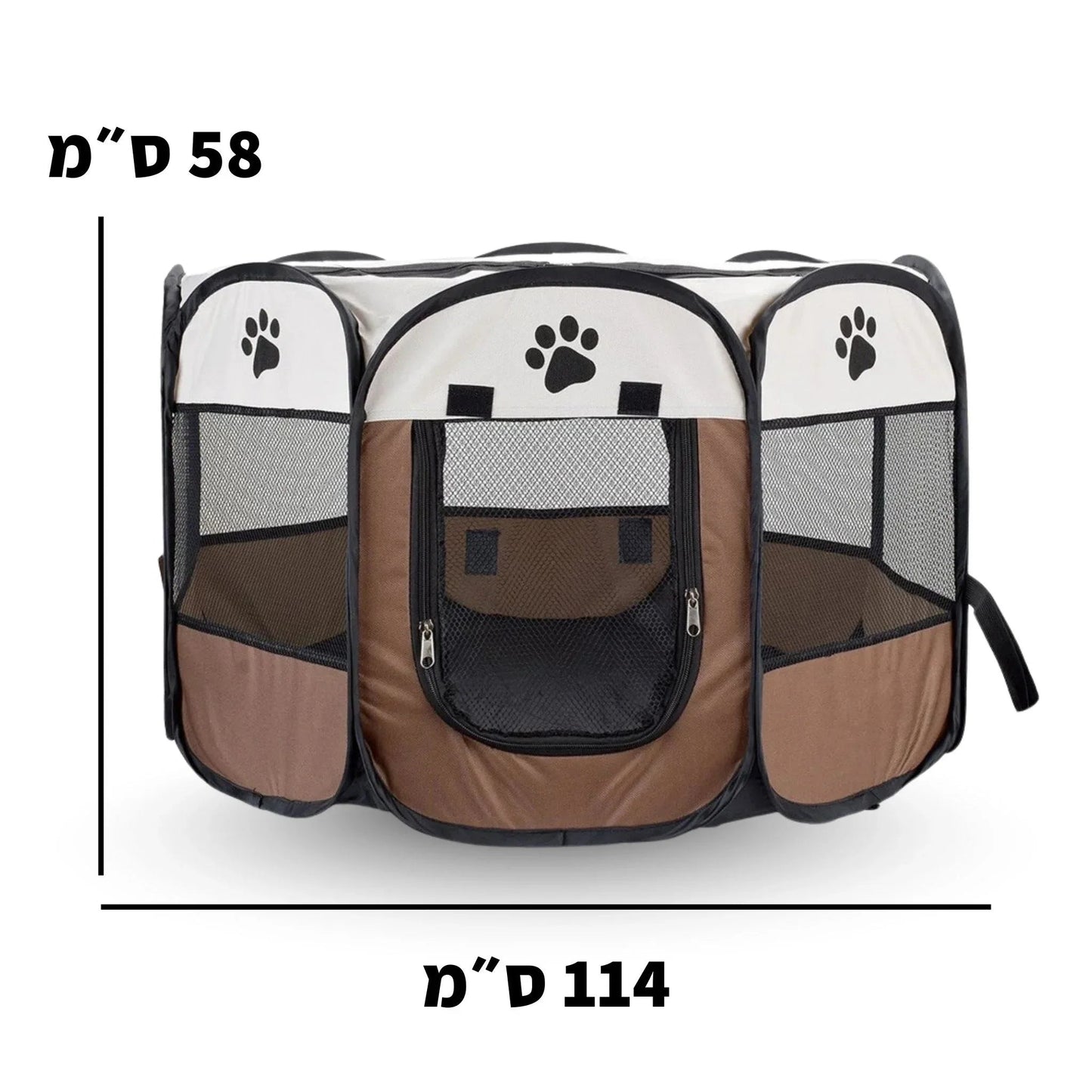 כלוב בד מתקפל חום