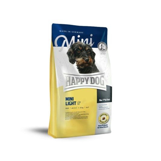 Happy Dog הפי דוג אוכל יבש לכלב מגזע קטן מיני לייט 4 ק"ג