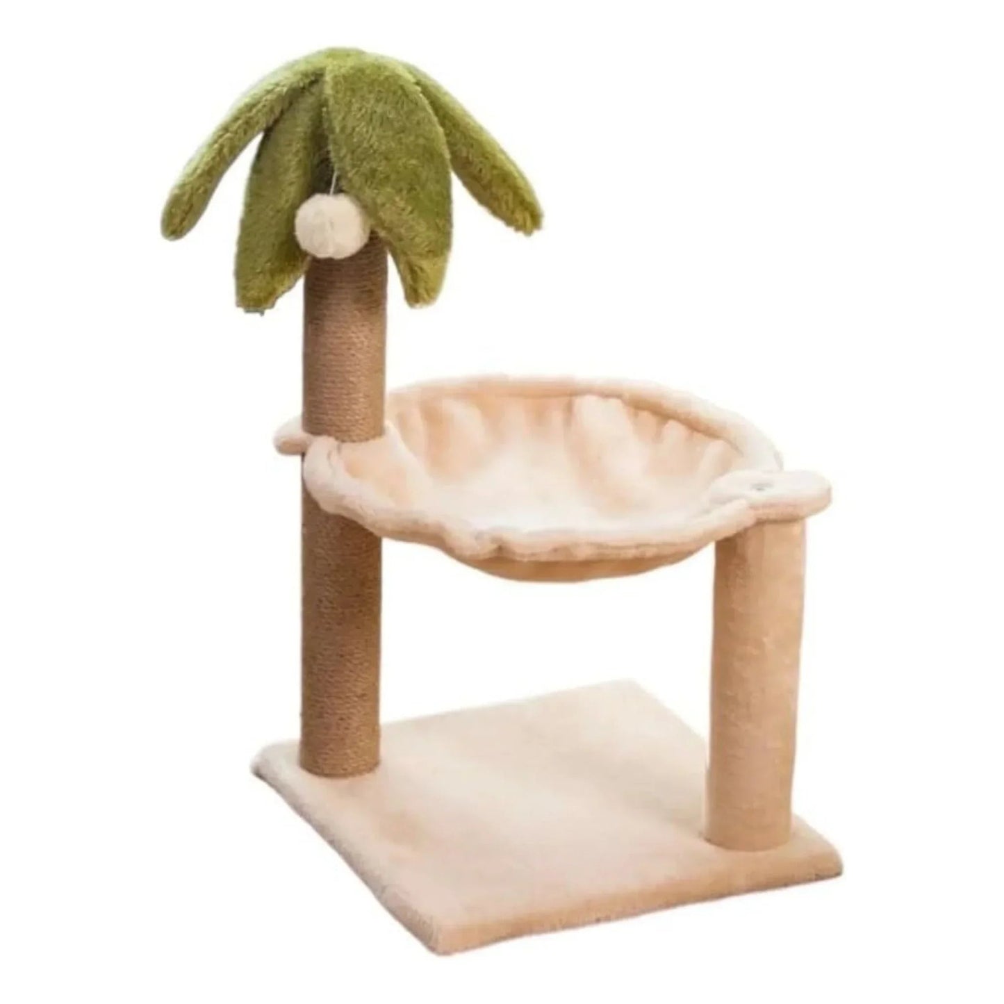 Hoofie מתקן גירוד לחתולי עם מיטת מנוחה