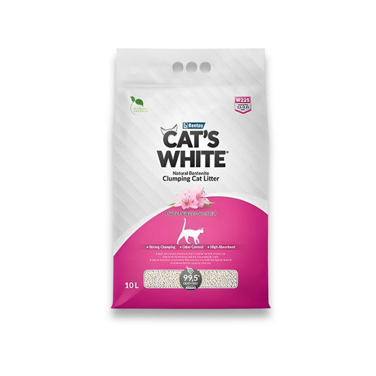 CAT'S WHITE חול קטס וויט לחתולים בניתוח באבי באודיר 10 ליטר