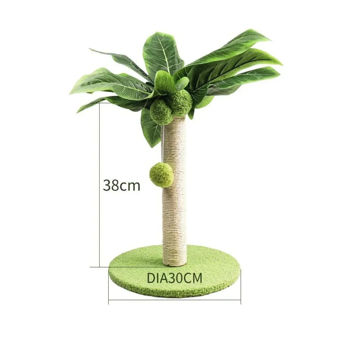 Hoofie מתקן גירוד לחתולים בעיצוב עץ דקל