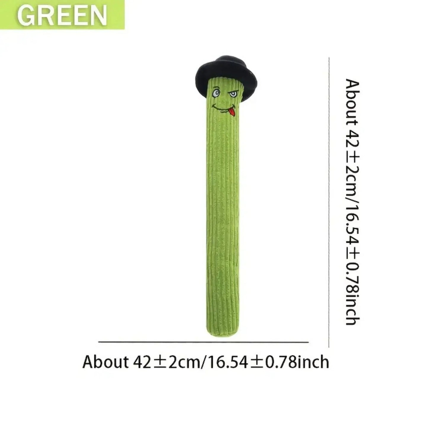 צעצוע לכלבים בצורת מקל מצחיק עם רעשן