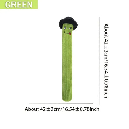 צעצוע לכלבים בצורת מקל מצחיק עם רעשן