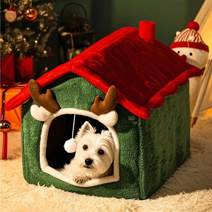 Рождественская лежанка Hoofie для кошек и собак