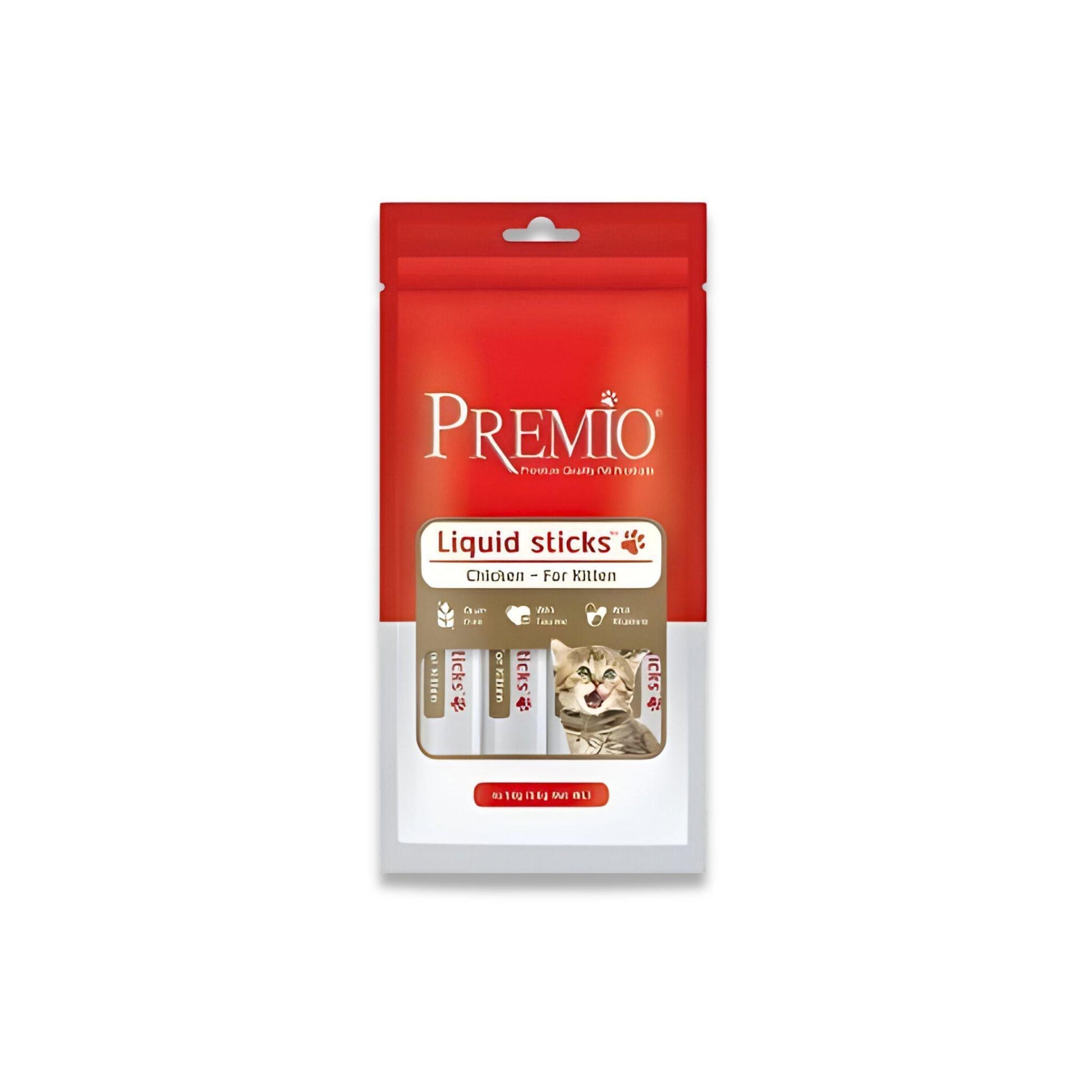 Premio - מבצע 24 חטיפי פרמיו שלוקים לחתול 56 גרם ב-₪199