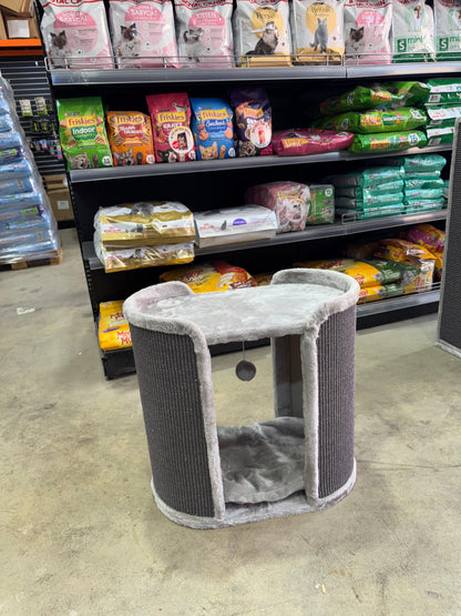 Hoofie — уютное кошачье дерево с зоной отдыха и когтеточкой.