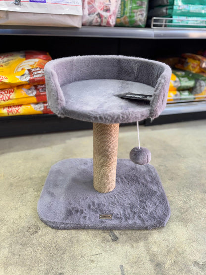 Hoofie - когтеточка с приподнятой подстилкой и игрушкой